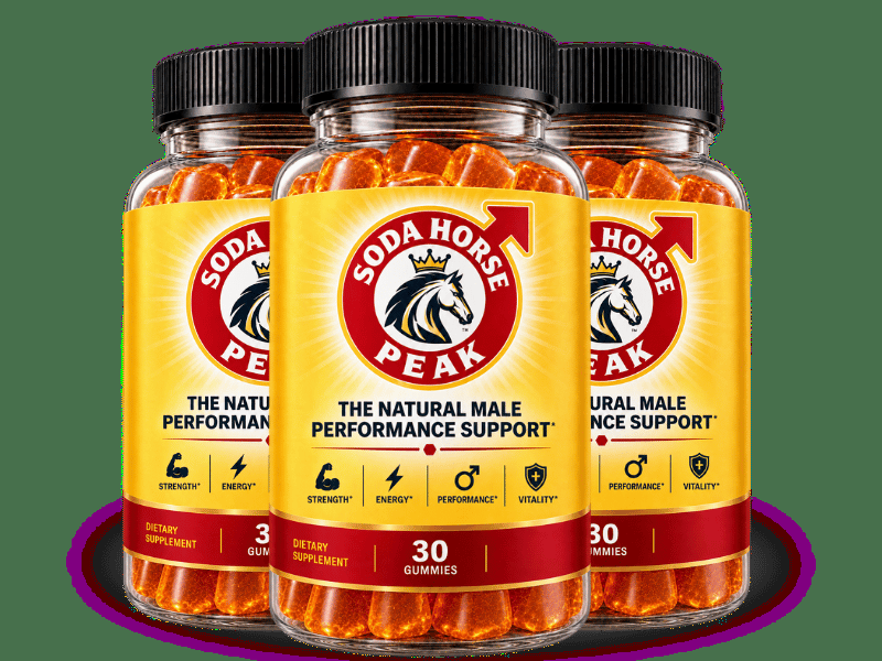 SodaHorsePeak honey gummies three-pack
